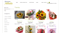 Desktop Screenshot of floristeriaalkala.com